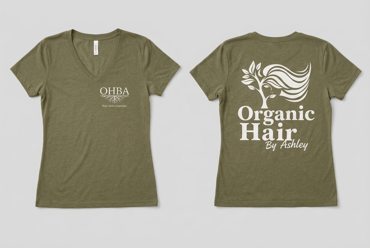 Organic Hair by Ashley — OHBA tees and tanks